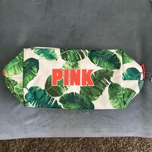 PINK Tropical Make Up Bag